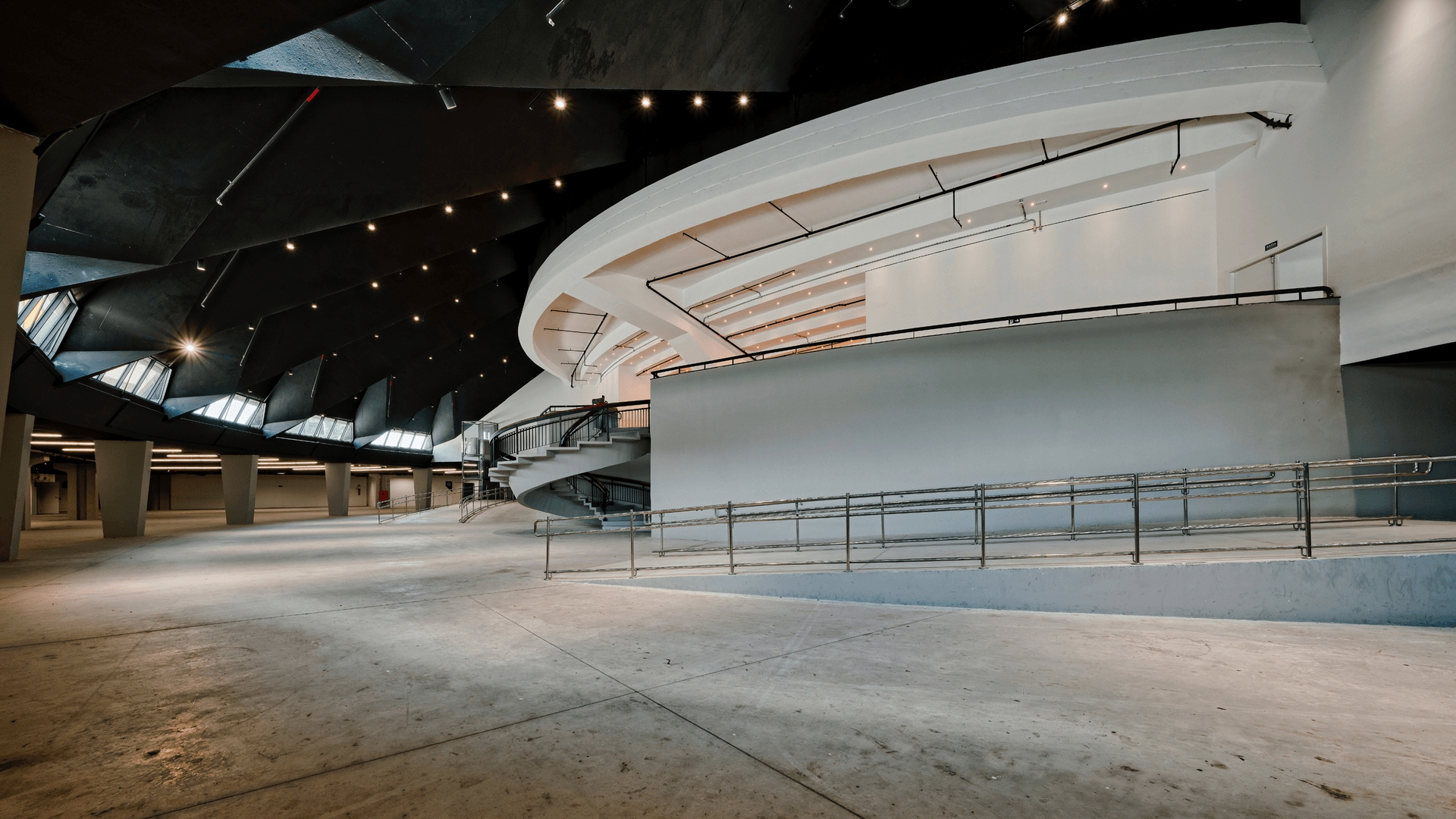 Auditório do Distrito Anhembi com capacidade para 20 mil pessoas