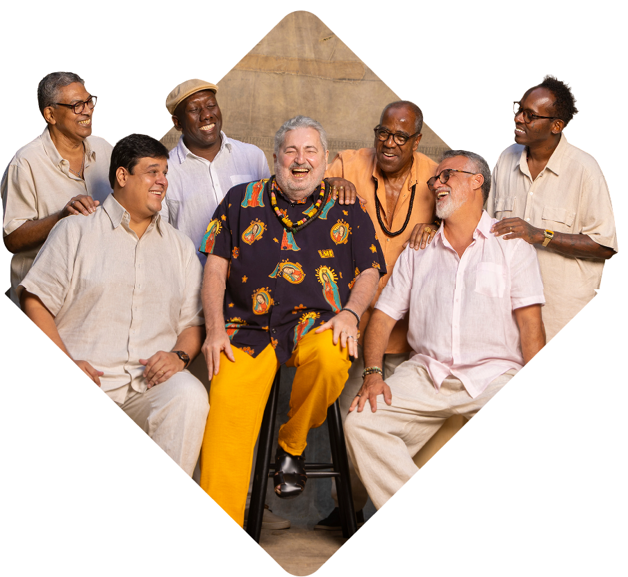 Show de Moacyr Luz e o Samba do Trabalhador no dia 25 de Agosto